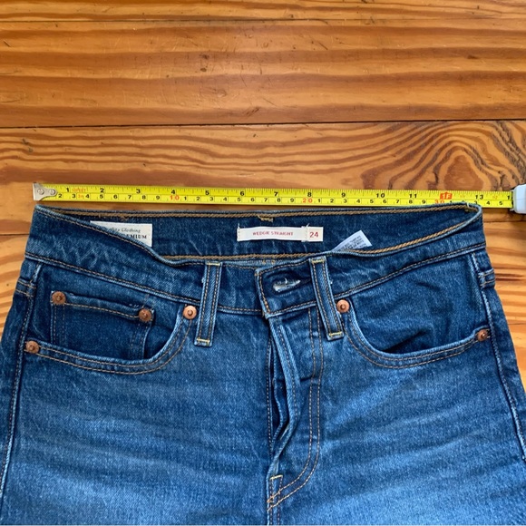 Levi’s Wedgie Straight dark wash jeans - Picture 11 of 11